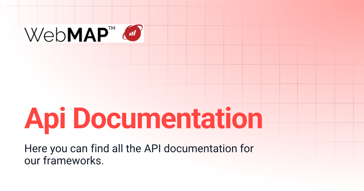 Api Documentation | WebMAP Documentation | Mobilize.Net