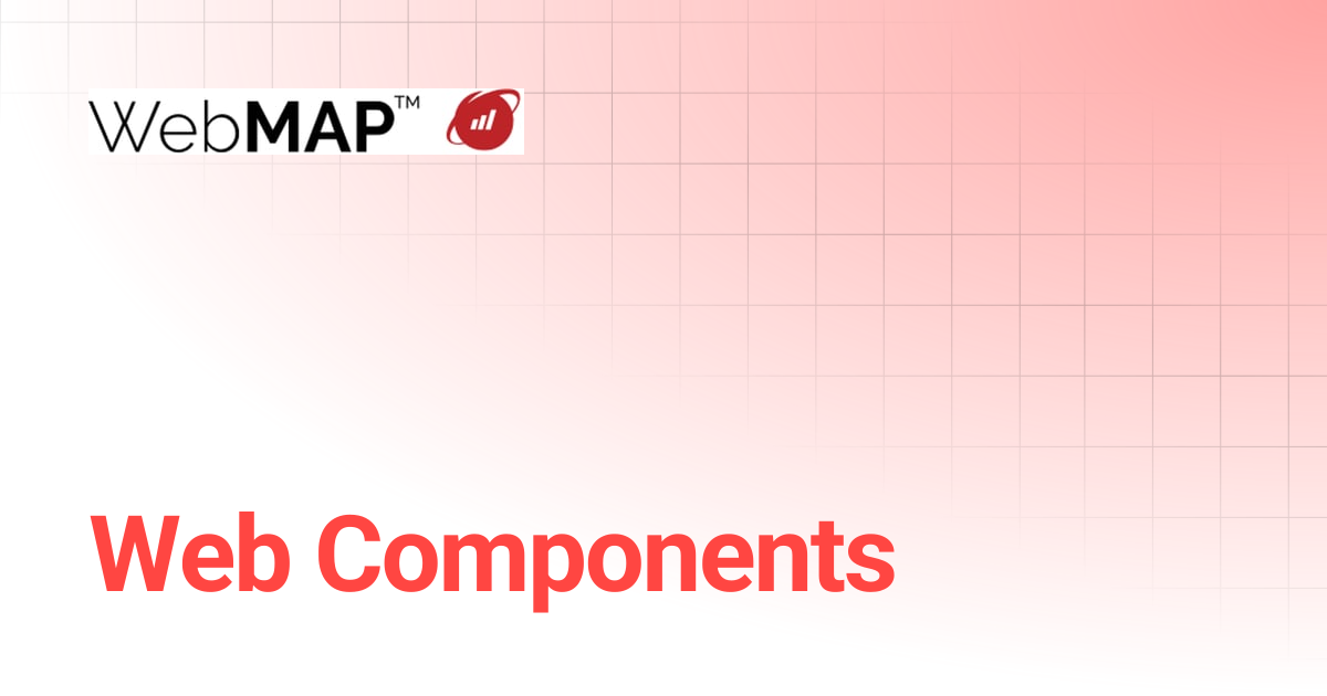 Web Components | WebMAP Documentation | Mobilize.Net
